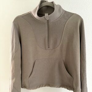 Lululemon Brushed Softstreme Ribbed Half Zip